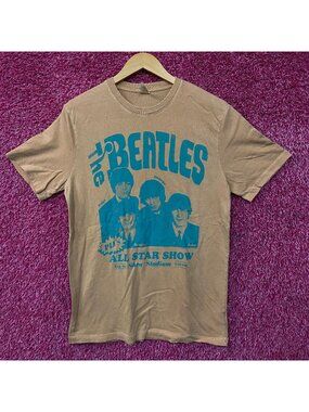 Junk Food Clothing The Beatles All Star Show Retro Women's T-Shirt Medium